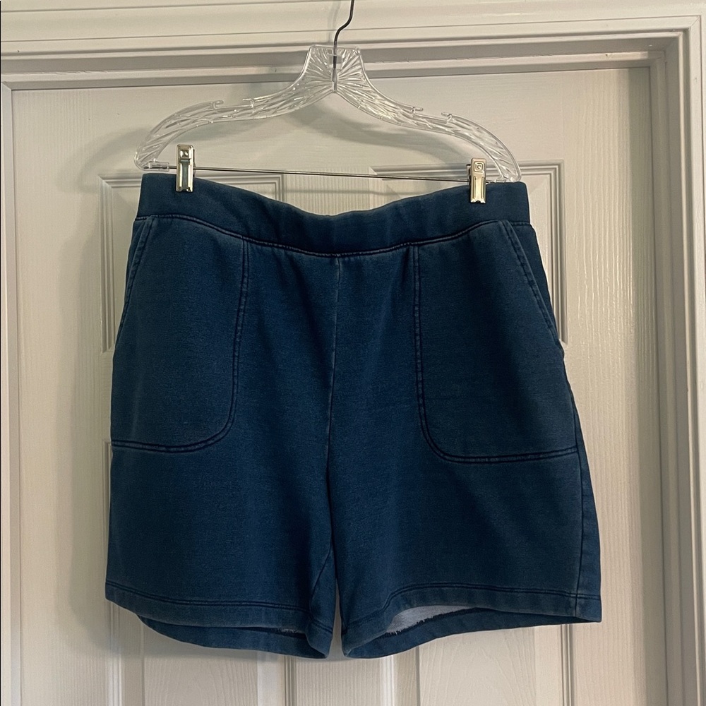Lands End Womens Serious Sweats Shorts-Sz 14/16